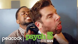 Gus and Shawn's "Sophisticated" Double Date | Psych 3: This Is Gus | Exclusive Clip