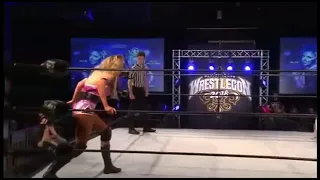 Allie Corner Rear Dropkick