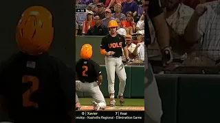 Tennessee's Game Winning Run Vs Clemson. Clemson Regional Winners Bracket 2023 #tennessee