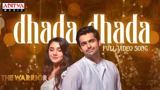 Dhada Dhada Full Video Song | The Warriorr - Telugu | Ram Pothineni, Krithi Shetty | DSP | Lingusamy