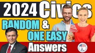 100 civics questions ONE SIMPLEST answers US naturalization test | 2008 Civics Test | Officer Mike