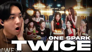 TWICE 'ONE SPARK' MV REACTION · First Time