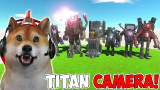 PERTARUNGAN PARA TITAN SKIBIDI TOILET VS CAMERA! - Animal Revolt Battle Simulator