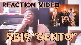 "GENTO" SB19 - reaction video