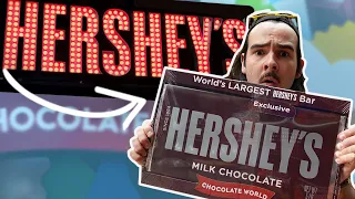 I Went to Hershey's Chocolate World! (Riding the Chocolate Factory Ride!)
