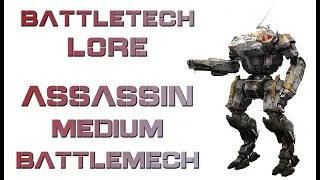 Battletech Lore - Assassin Medium Battlemech