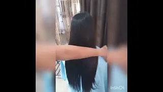 one lenght hair cut with easy technique
