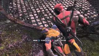 Deadpool The Game - Press X to Bitch Slap Wolverine