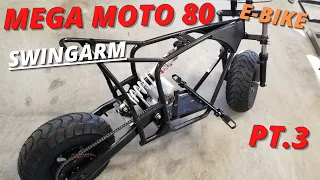 Mega Moto 80 E-bike swingarm build  PT.3