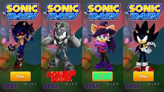 Sonic.exe vs Dark Sonic vs Witch Rouge - Mummy Knuckles Coming Soon - All Characters Unlocked