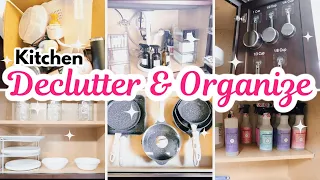 ✨EXTREME✨ DECLUTTER & ORGANIZE THE KITCHEN!