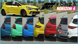 FH4 Acceleration Battle - Top 12 Fastest Renault Cars (All Stock)