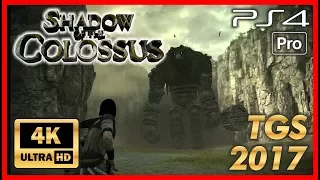 SHADOW OF THE COLOSSUS – 2017 Trailer - Tokio Game Show - Ultra HD 4K PS4 Pro