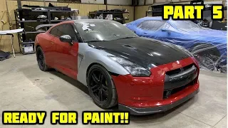 Rebuilding a Wrecked 2010 Nissan GTR Part 5