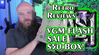 VGM FLASH SALE! 50$ Box of 20 random games!!! (SNES/NES/N64)