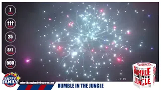 JL2145 RUMBLE IN THE JUNGLE-- Fireworks from Happy Family Fireworks 7 shots