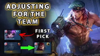 It's important to adjust for the team to win in solo rank | Mobile Legends