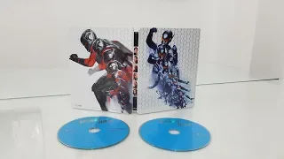 Ant Man And The WASP 3D Steelbook Edition Bluray movie unboxing