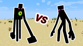 Mutant Enderman Vs. Endersent in Minecraft