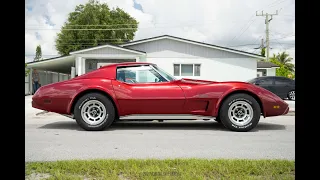 1976 Chevrolet Corvette Stingray Coupe L82 Walk-around Video