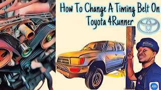Toyota 4 runner timing belt replacement (V6)