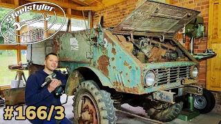 Projektstart #UNIMOG Bj 1951 | Strahlen , Teile , Unterschiede | Was ist Boehringer , was 2010 ?