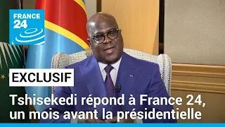 Félix Tshisekedi : "Je n'ai aucune leçon à recevoir de Moïse Katumbi" • FRANCE 24