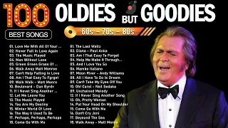 Matt Monro, Elvis Presley, Paul Anka, Andy Williams, Engelbert - Oldies But Goodies 50s 60s 70s