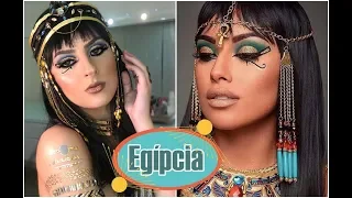 MAKE DE CARNAVAL DE  EGÍPCIA | Ana Carla Perera