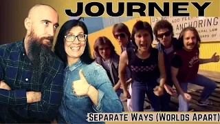 Journey - Separate Ways (Worlds Apart) (REACTION) with my wife