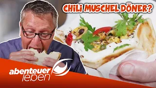 CHILI Muschel Döner mit DIRK - Gaumenschmaus oder Gaumengraus? | Abenteuer Leben | Kabel Eins