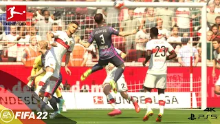 FIFA 22 PS5 | VfL Stuttgart VS RB Leipzig | Bundesliga  MATCH Play on PS5| Next Gen Gameplay PS5