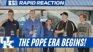 Kentucky fans pack Rupp Arena for Mark Pope introduction | Rapid Reaction