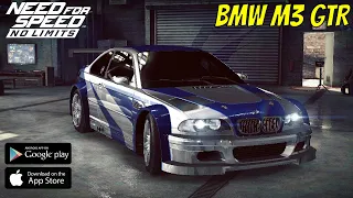BMW M3 GTR MOST WANTED Max Part Out + MODIFICATION | NFS: No Limits (Android/iOS)