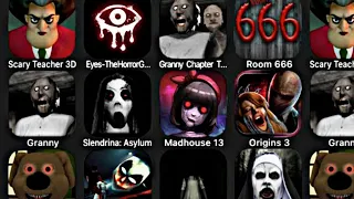 Horror Games Madhouse 13, Origins 3, Room 666, Slendrina Asylum, Granny... | FRG