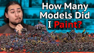 How Many Models Did I Paint This Year?