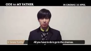 TVXQ's U-know Yunho Introduces Ode To My Father - In Singapore Cinemas 16 April