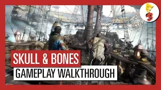 Skull and Bones - E3 2017 5V5 Multiplayer Gameplay Walkthrough