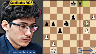 Alireza Blundered his Advantage, Hikaru Escaped| Alireza vs Hikaru | FIDE Candidates Tournament 2022