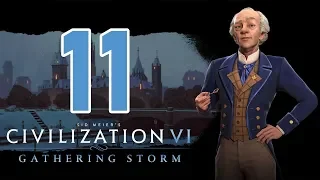 Прохождение Civilization 6: Gathering Storm #11 - Нобелевская премия мира [Канада - Божество]