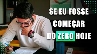 Como Começaria a Estudar para CONCURSO do ZERO hoje