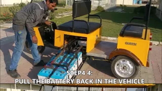 GEM E rickshaw 5 minute battery charging