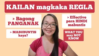 KAILAN BABALIK ANG MENSTRUATION/PERIOD/REGLA AFTER MANGANAK