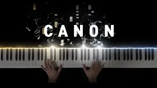 Canon - Pachelbel piano tutorial (George Winston ver.)