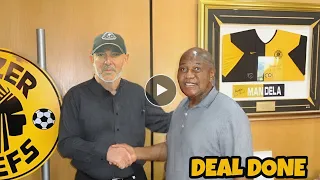 ✍DEAL DONE - Finally Kaizer Chiefs have Announced their New Head Coach | Kaizer Chiefs News Today