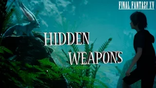 FFXV Platinum Demo Hidden Weapons: Cross Shuriken and Hero's Shield