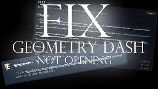 How to fix geometry dash not opening | Geometry dash (read des.) [PC only!]