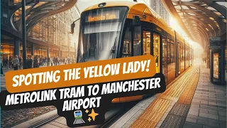 Chasing Tram Tracks🚊😇 : Manchester Airport Route | Walking Family