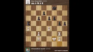 Viswanathan Anand vs Alon Greenfeld • 8th Loyds Bank Masters Open, 1984