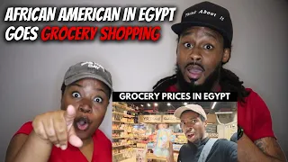 🇪🇬 vs 🇺🇸 GROCERY PRICES IN EGYPT COMPARED TO THE UNITED STATES | The Demouchets REACT
